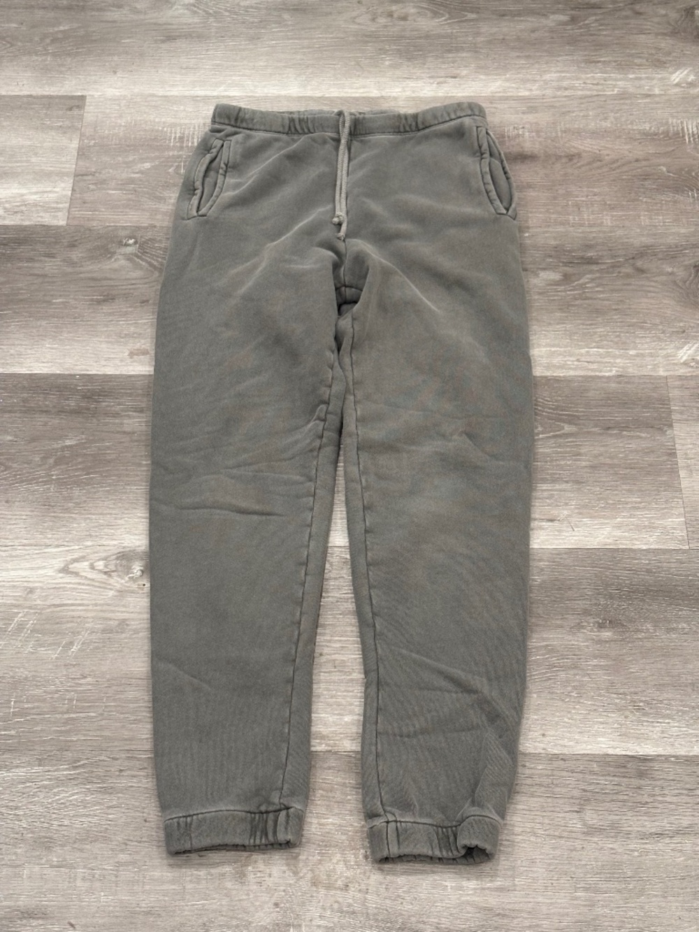 Joah Brown Oversized French Terry Jogger Washed Gray Womens S/M